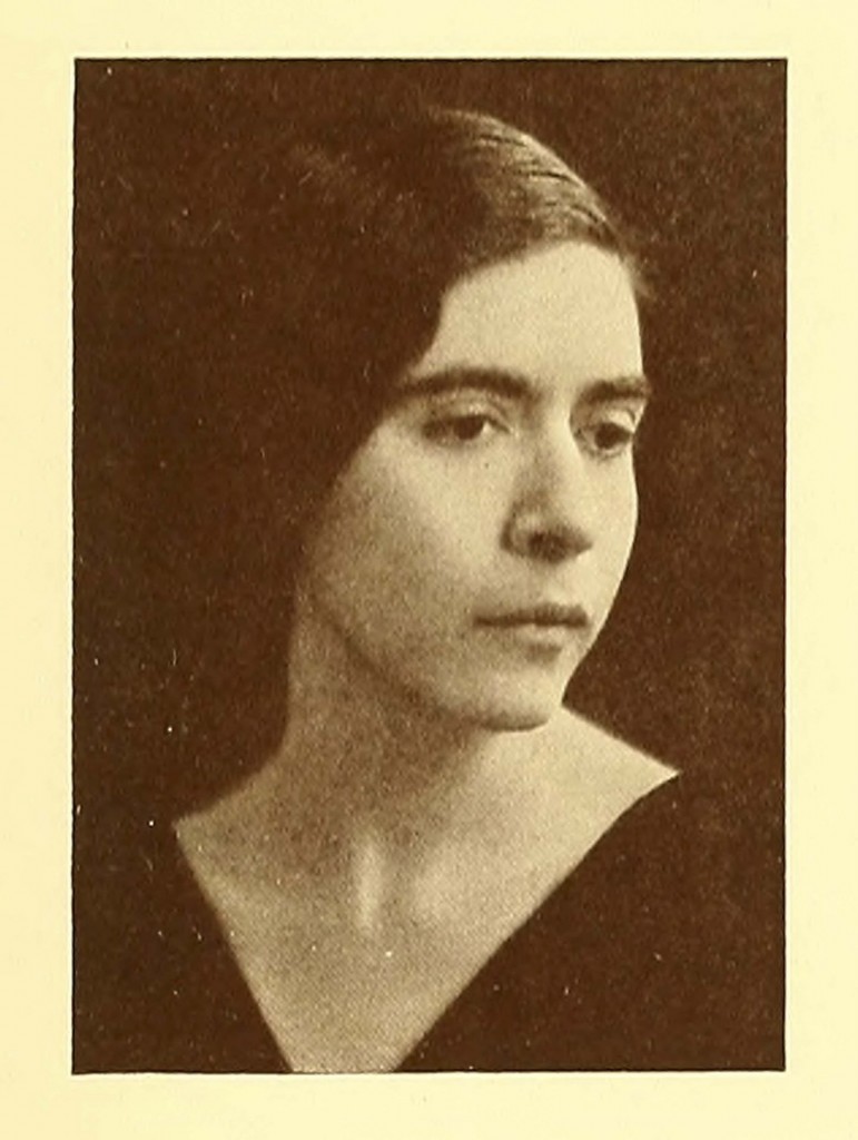 Enid Cook, Class of 1931, in her senior yearbook picture. 