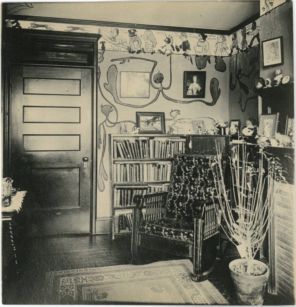 Student's dorm room, Merion Hall ca. 1902-1905 | Bryn Mawr College Special Collections, Bryn Mawr, PA