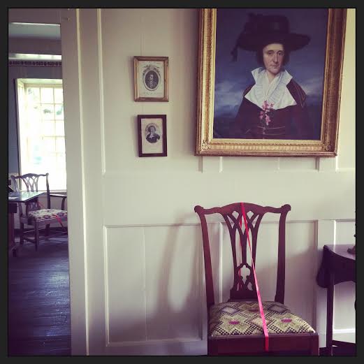 The room in which the "poisoned cocoa" legend is rumored to have occurred. Harriton House, Bryn Mawr, PA | Photo credit: Monica Mercado